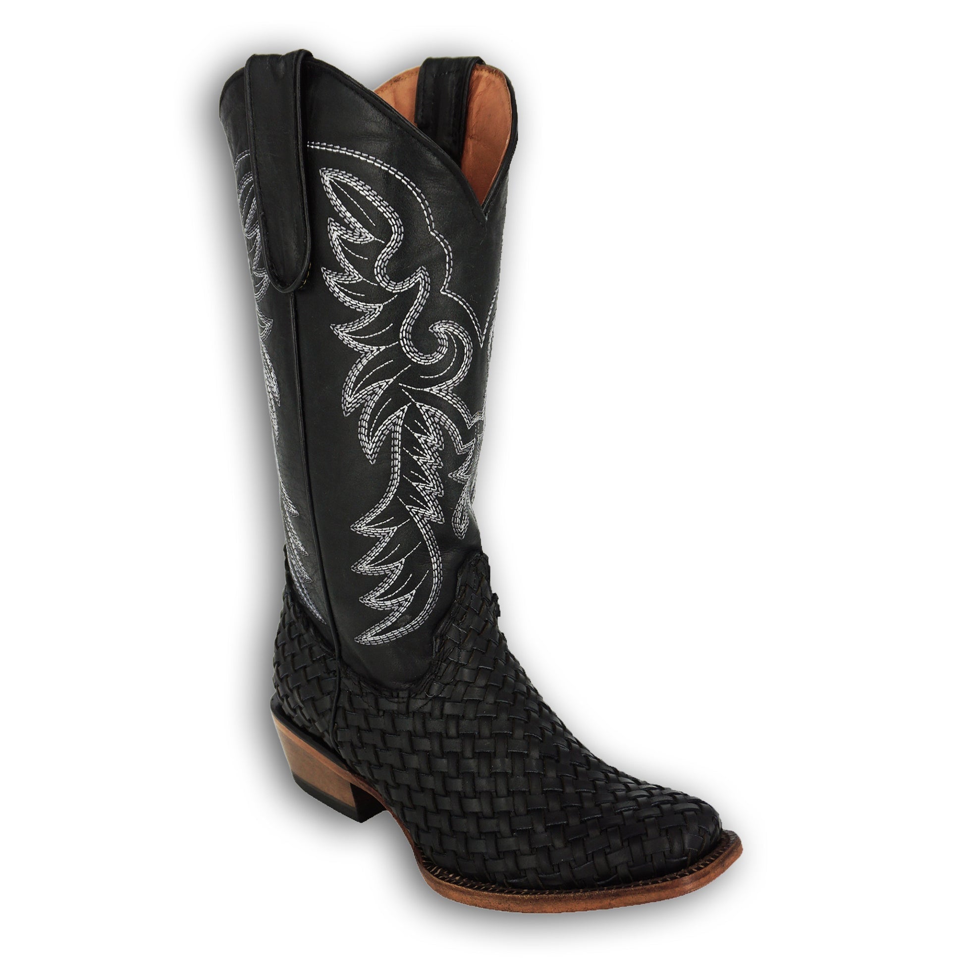 Tanner Mark WMN Black Basket Top TML205372