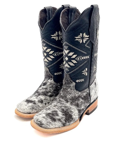 Agave Women Cowhide Boot Jaspeado