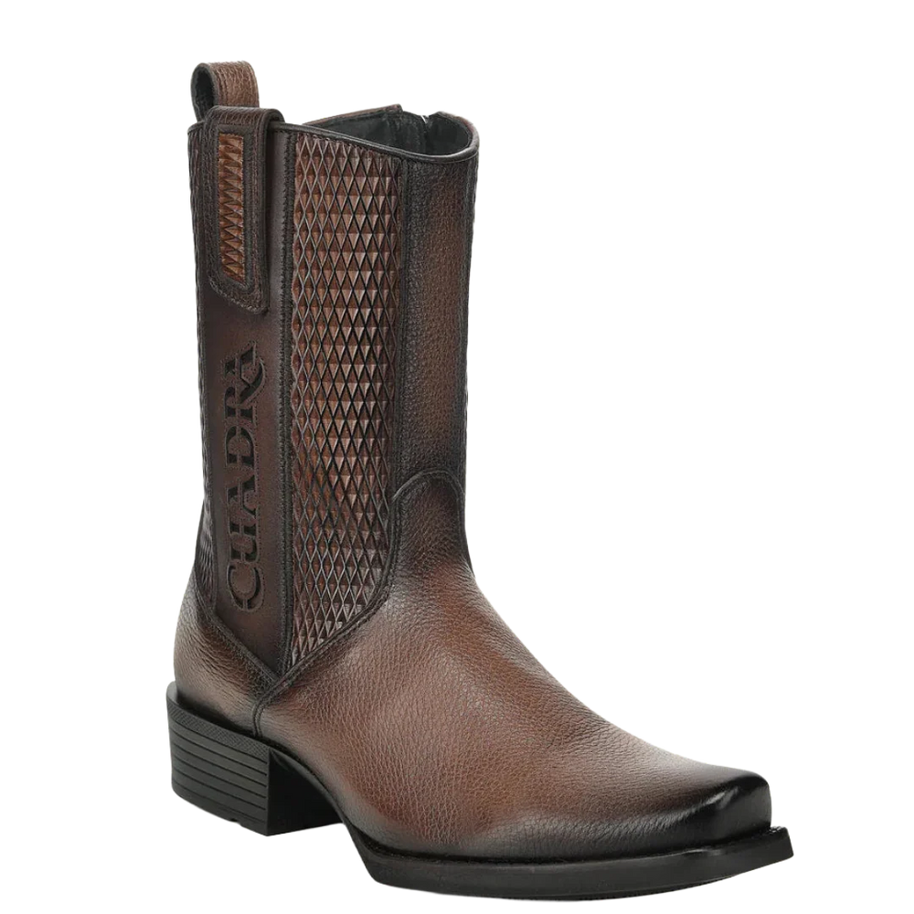 Cuadra Men Deer Narrow Square Toe Boot 1J4HVE Honey