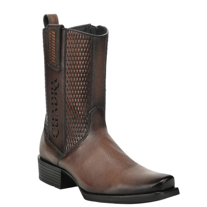 Cuadra Men Deer Narrow Square Toe Boot 1J4HVE Honey