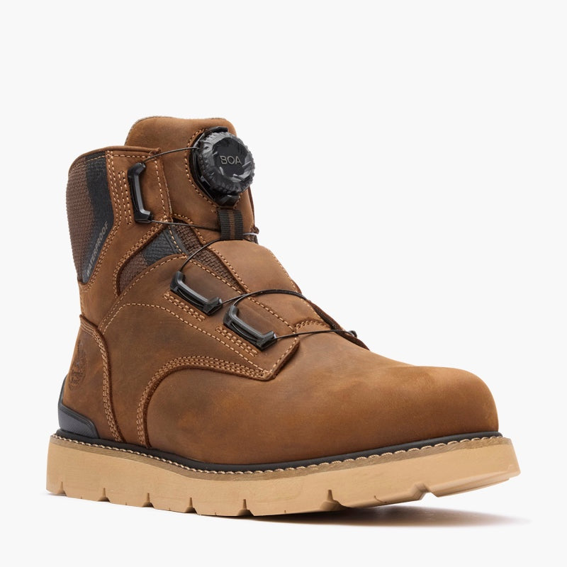 Georgia Boot Men Carbon Flex 6" BOA Wedge Work Shoe GB00758