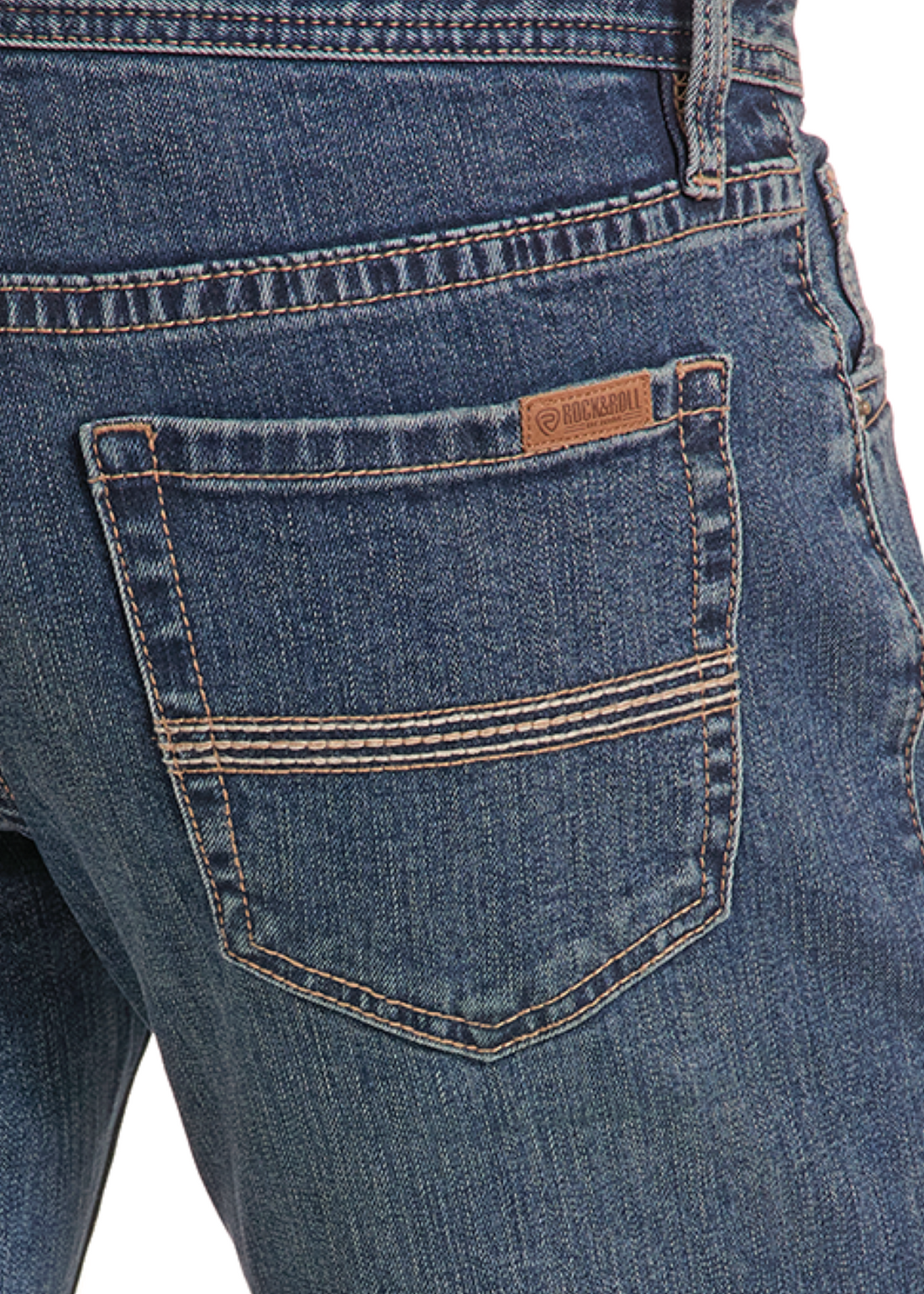 Rock &amp; Roll Men Vintage 46 Slim Straight Leg Jeans VM1RD03716