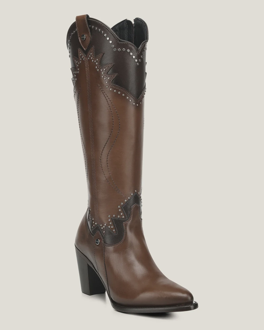 Cuadra Women Cowhide Knee-High Boot 3F1JBE Honey