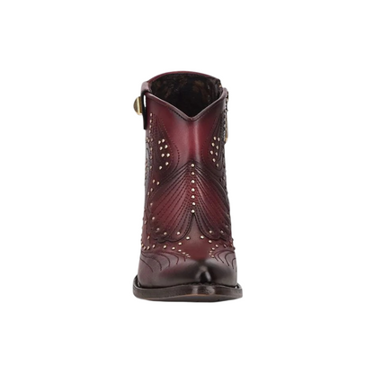 Cuadra WMN Leather Short Boot 3F58RS Azteca Rojo