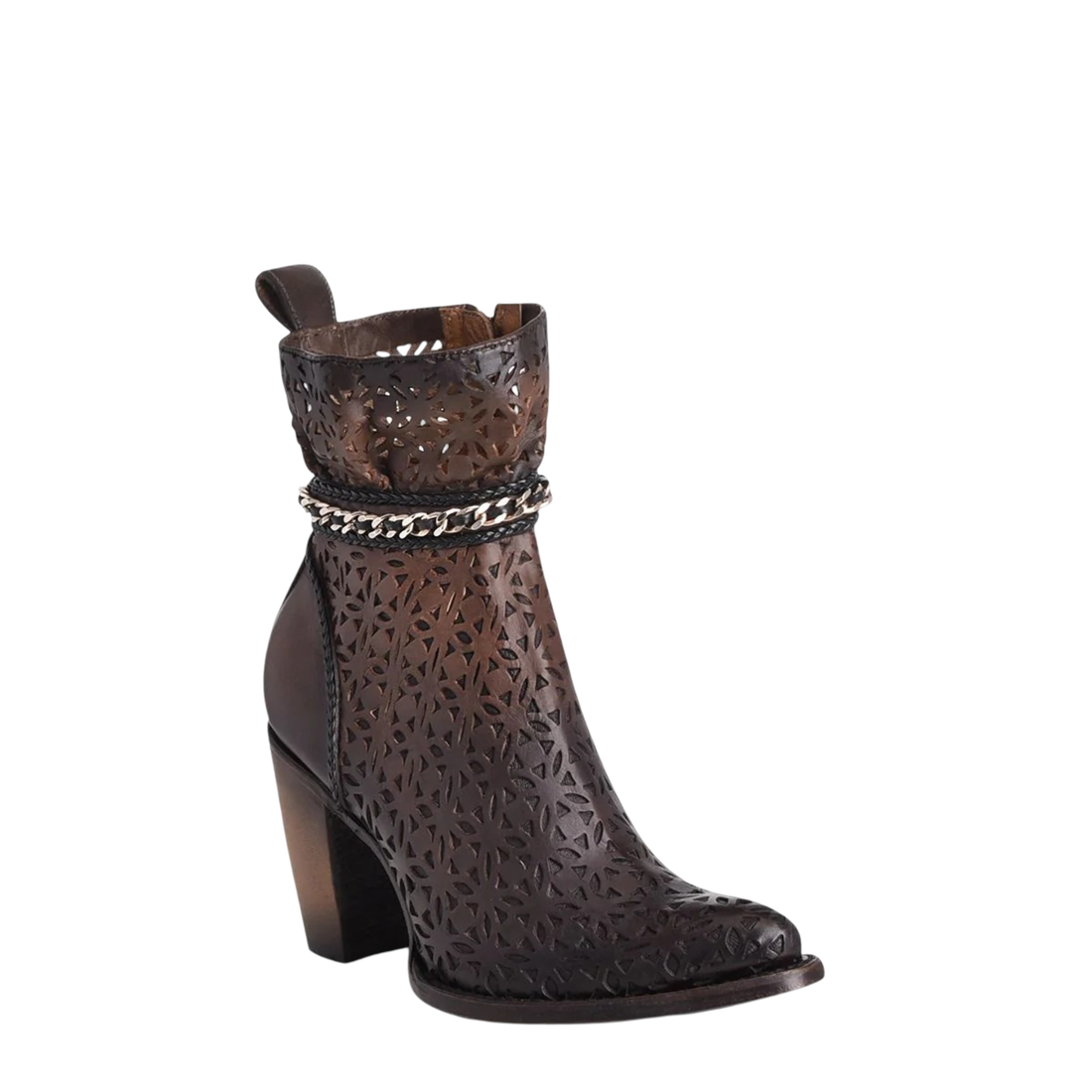 Cuadra WMN Leather Short Boot 3F73RS Chocolate