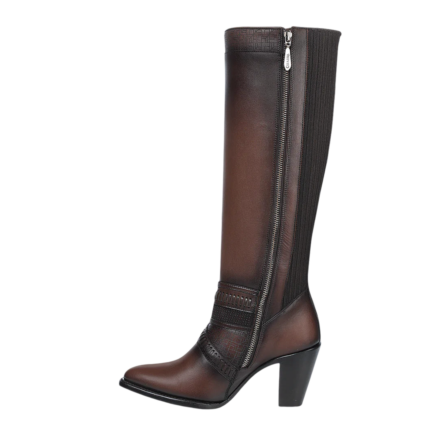Cuadra Women Cowhide Knee-High Boot 3F99RS Crust Honey