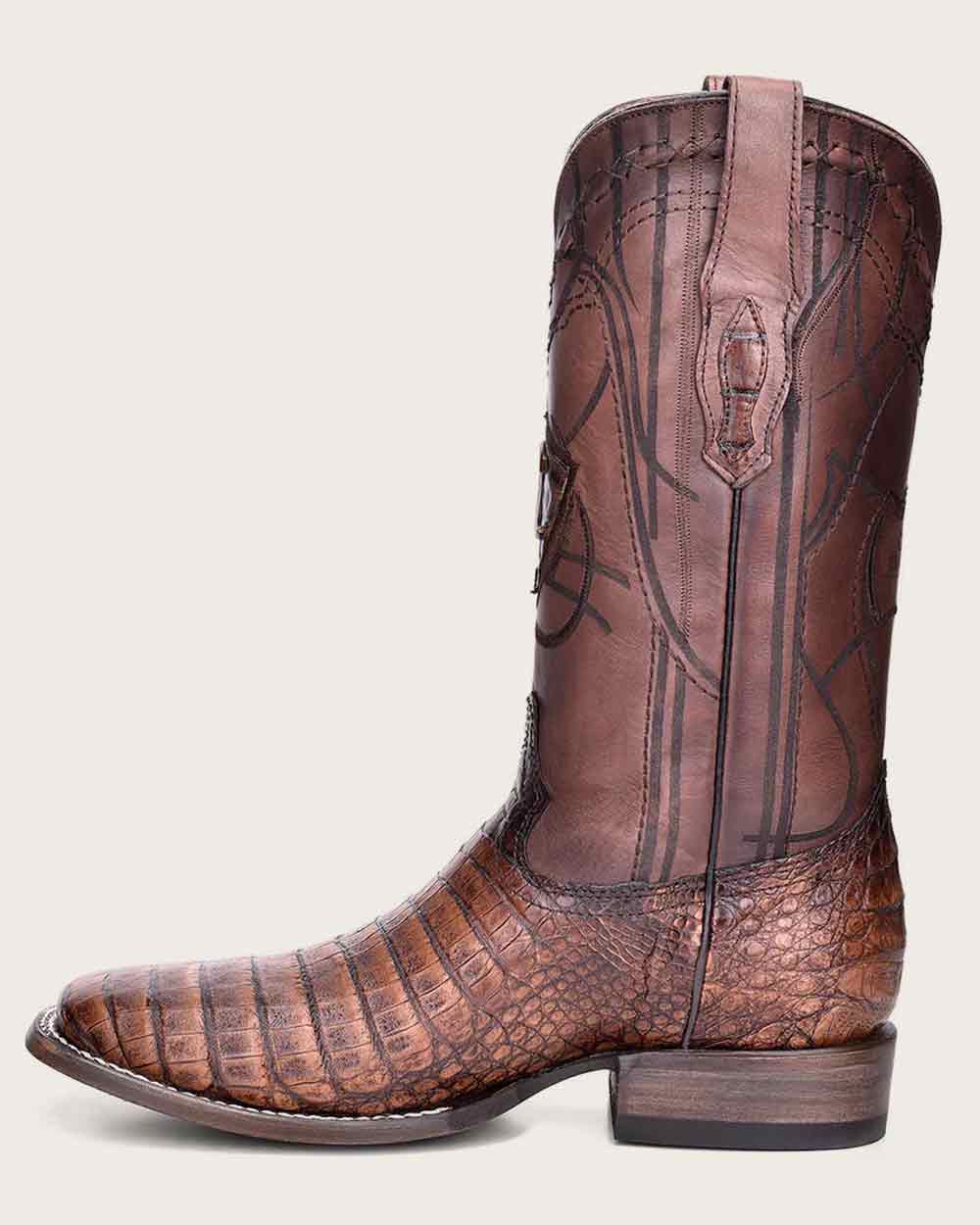 MN Caiman Belly Square Boot 3Z1OFY Porto Maple