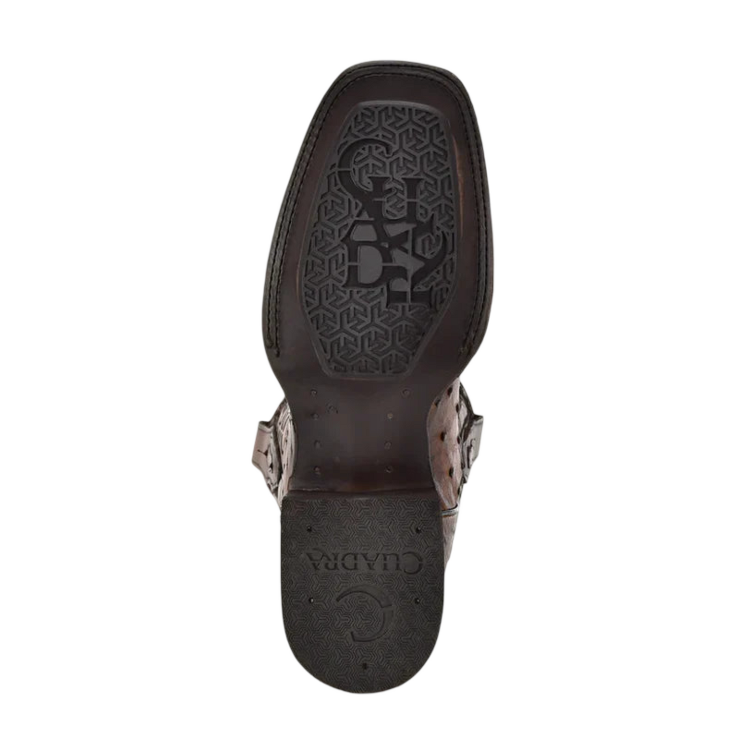 Cuadra MN Ostrich Square Toe Boot 3Z2LA1 Brown