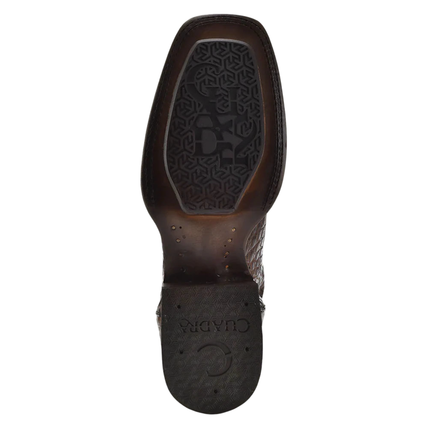Cuadra MN Caiman Belly Square Toe Boot 3Z1OFY Paris Cafe