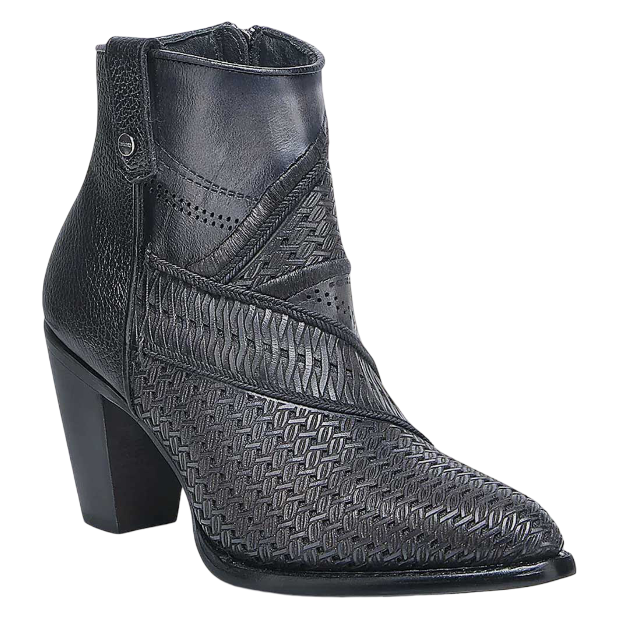 Cuadra WMN Artisan Embroidered Short Boot 3F0TRS Gris