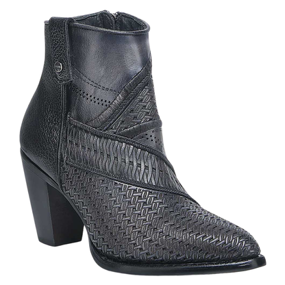 Cuadra WMN Artisan Embroidered Short Boot 3F0TRS Gris