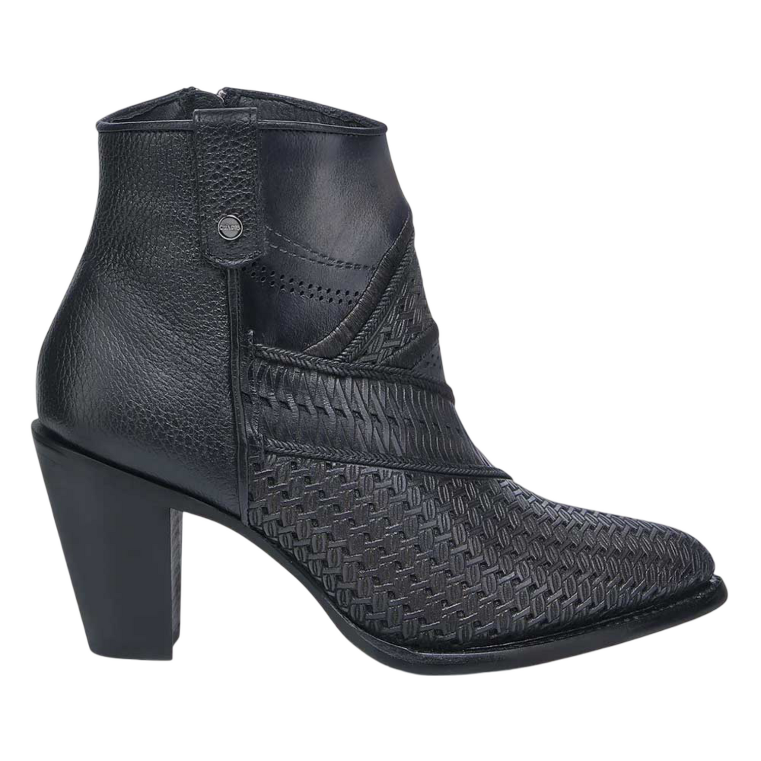 Cuadra WMN Artisan Embroidered Short Boot 3F0TRS Gris