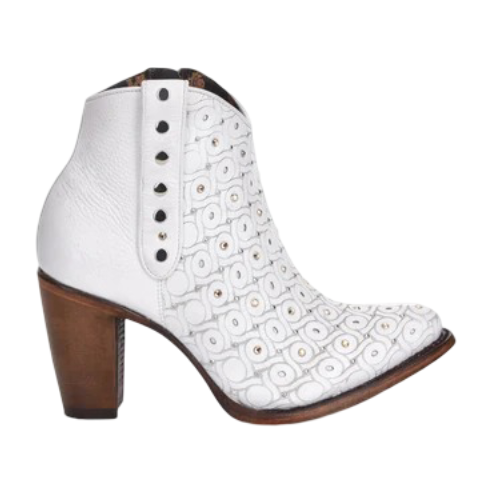 Cuadra WMN Leather Short Boot 3F65RS Barcelona Blanco
