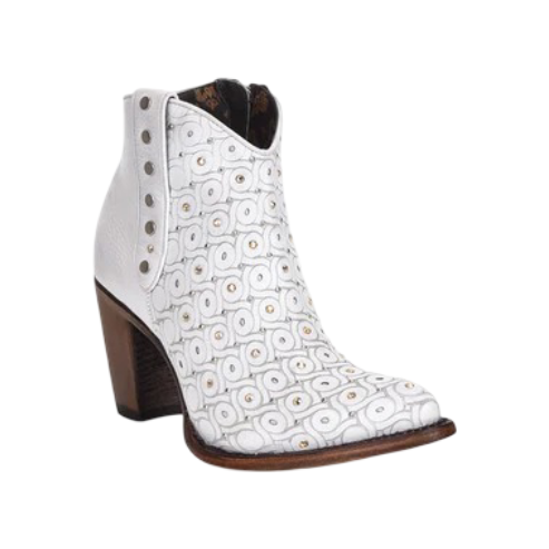Cuadra WMN Leather Short Boot 3F65RS Barcelona Blanco
