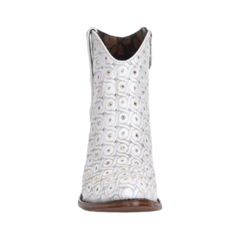 Cuadra WMN Leather Short Boot 3F65RS Barcelona Blanco