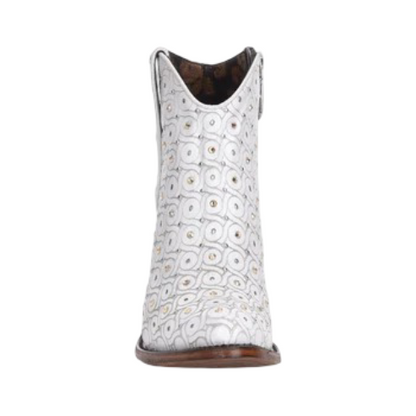 Cuadra WMN Leather Short Boot 3F65RS Barcelona Blanco