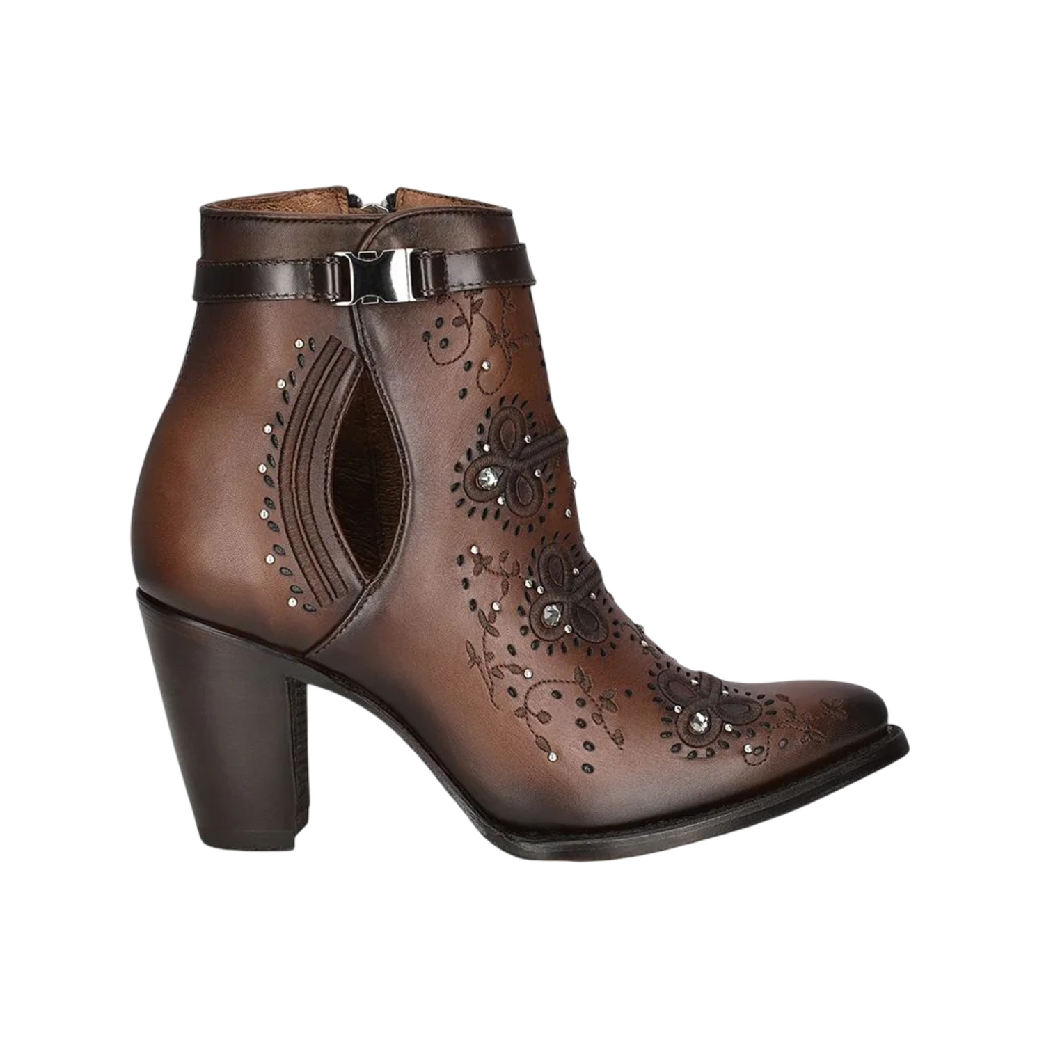 Cuadra WMN Leather Short Boot 3F92RS Azteca Miel