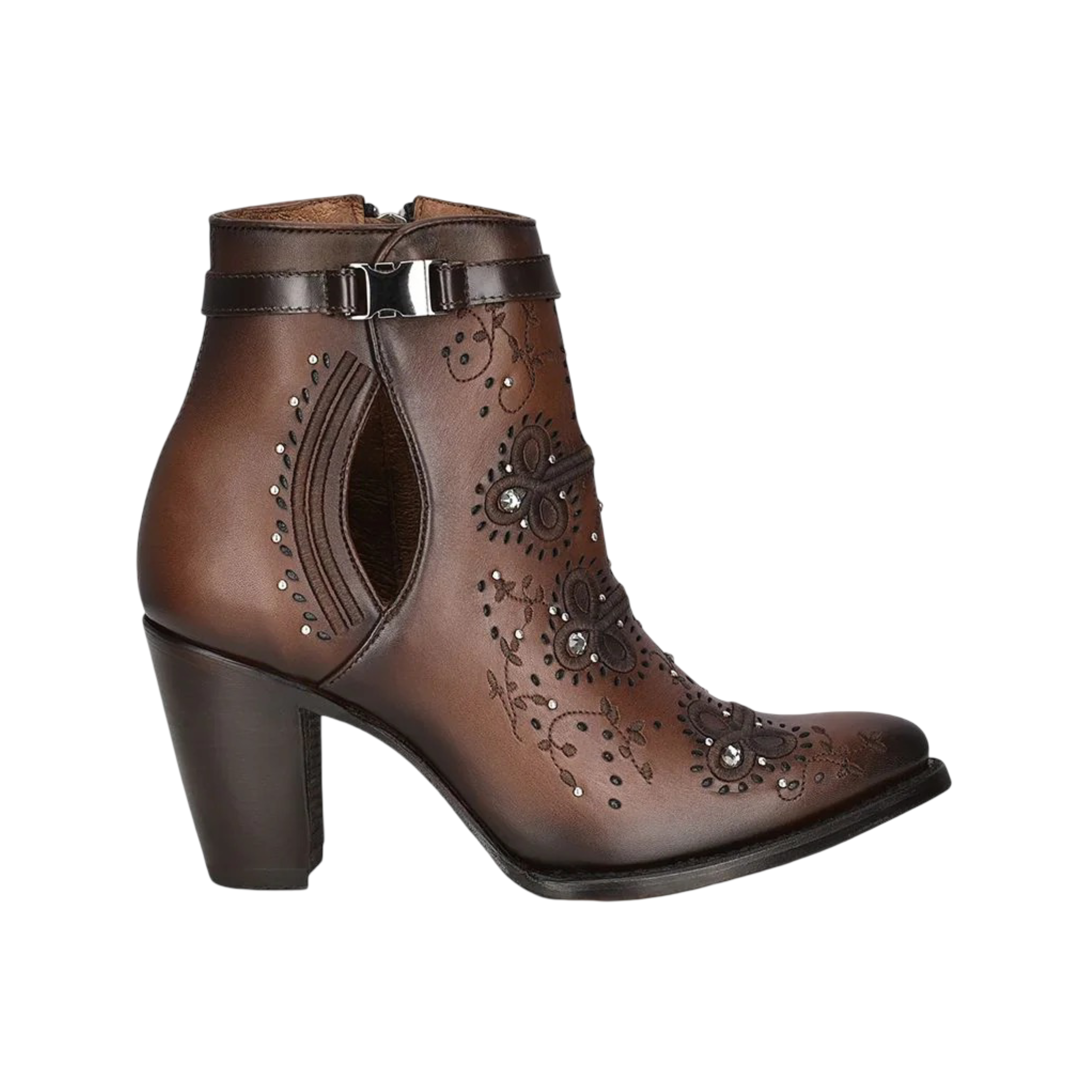 Cuadra WMN Leather Short Boot 3F92RS Azteca Miel