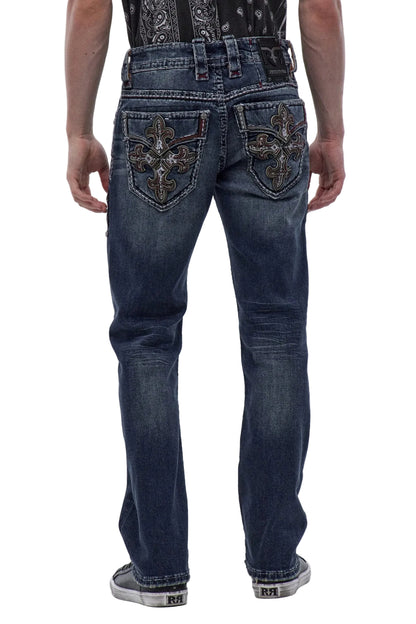 Rock Revival Men Mason Straight Leg Jean RP5790J201R