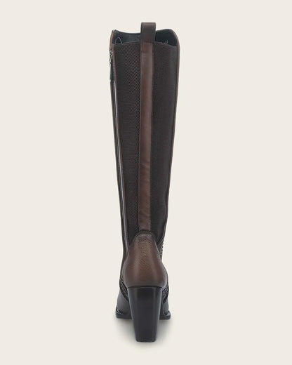 Cuadra Women Brown Pointed Toe Boot 4I16RS Brown
