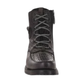 Cuadra MN Caiman Belly Military Shoe 4D09FY Black