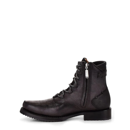 Cuadra MN Caiman Belly Military Shoe 4D09FY Black