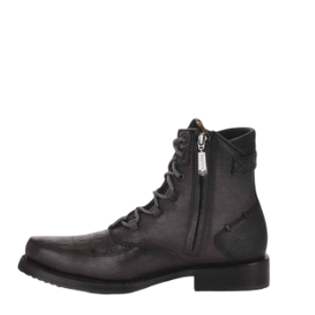 Cuadra MN Caiman Belly Military Shoe 4D09FY Black