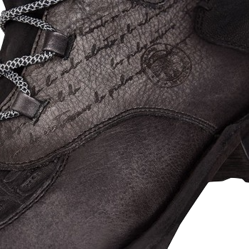 Cuadra MN Caiman Belly Military Shoe 4D09FY Black