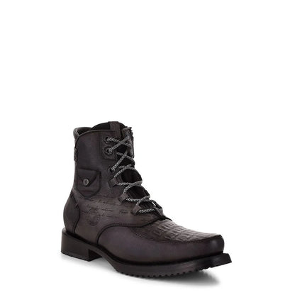 Cuadra MN Caiman Belly Military Shoe 4D09FY Black