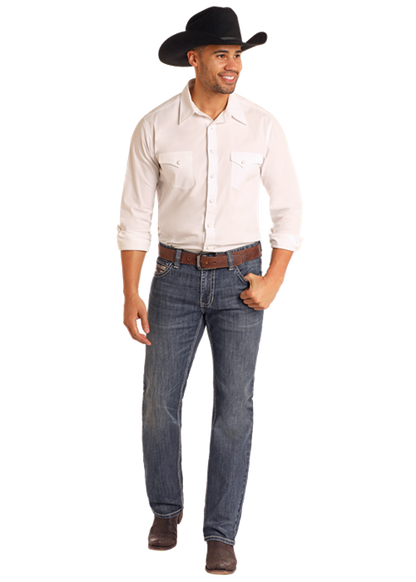 Rock &amp; Roll MN Slim Fit Straight Boot Revolver Jean BM1RD05578