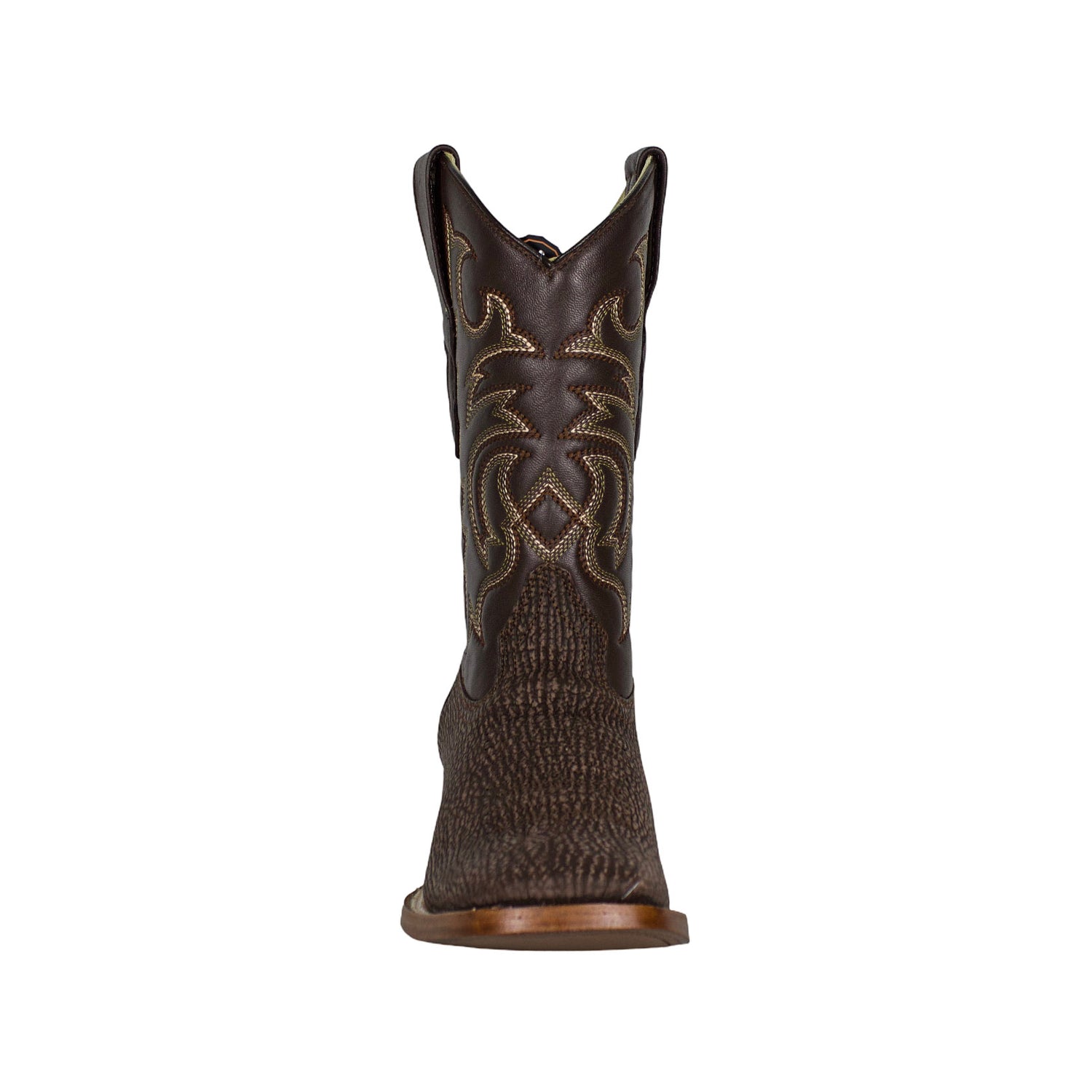 Los Altos Men Shark Rustic Brown 8220907 Square Toe Boot