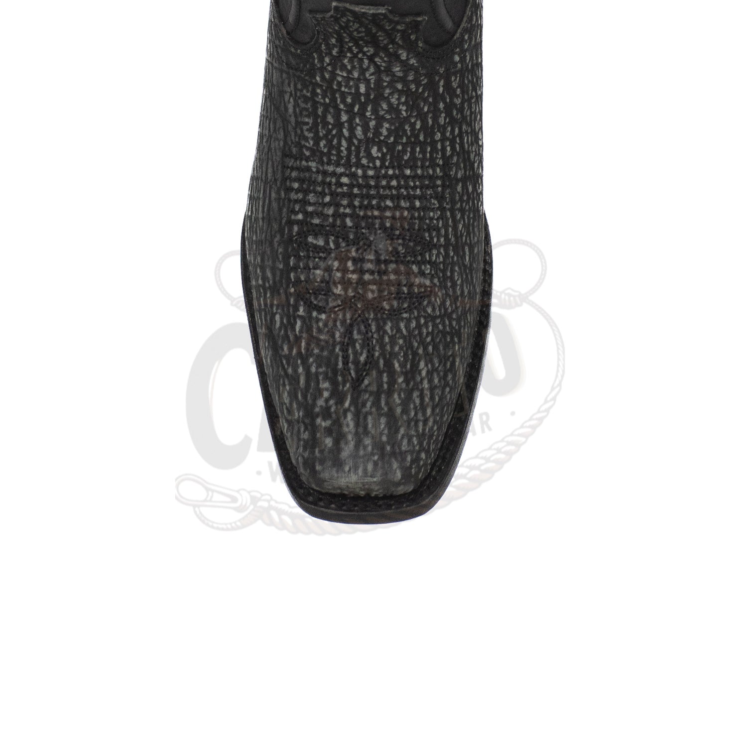 Los Altos Men Tiburon 580905 Rustic Black 7 Toe Boot