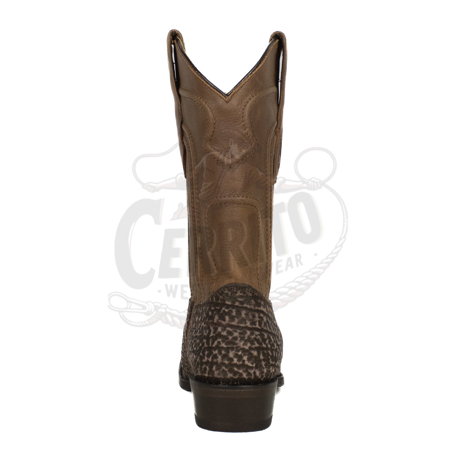 Los Altos Men Tiburon 580907 Rustic Brown 7 Toe Boot