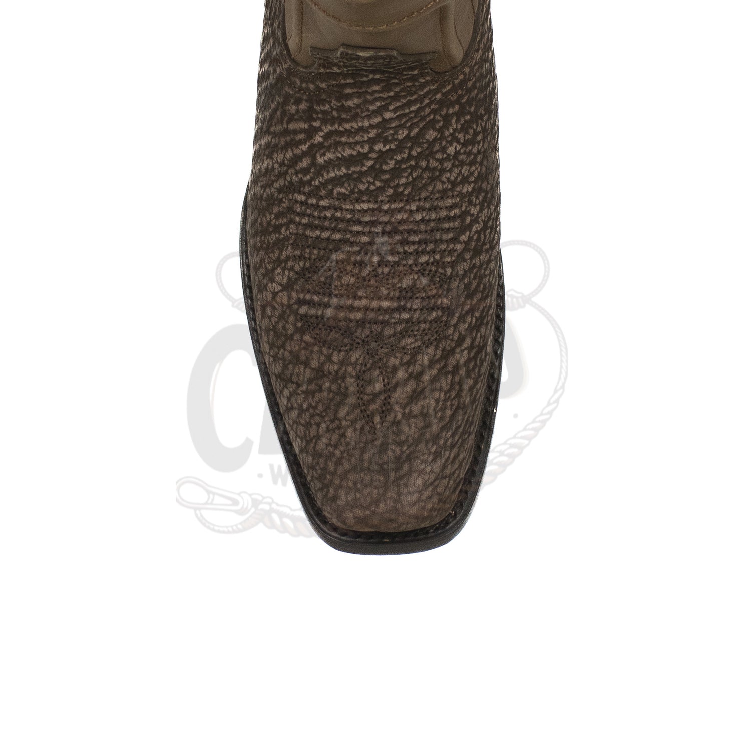 Los Altos Men Tiburon 580907 Rustic Brown 7 Toe Boot