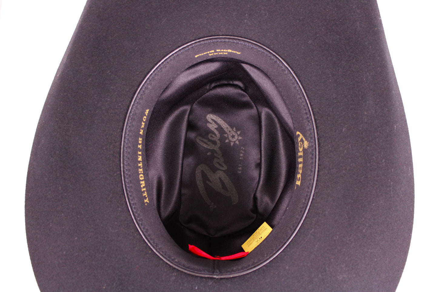 4x Bailey Hastings Black Felt Hat