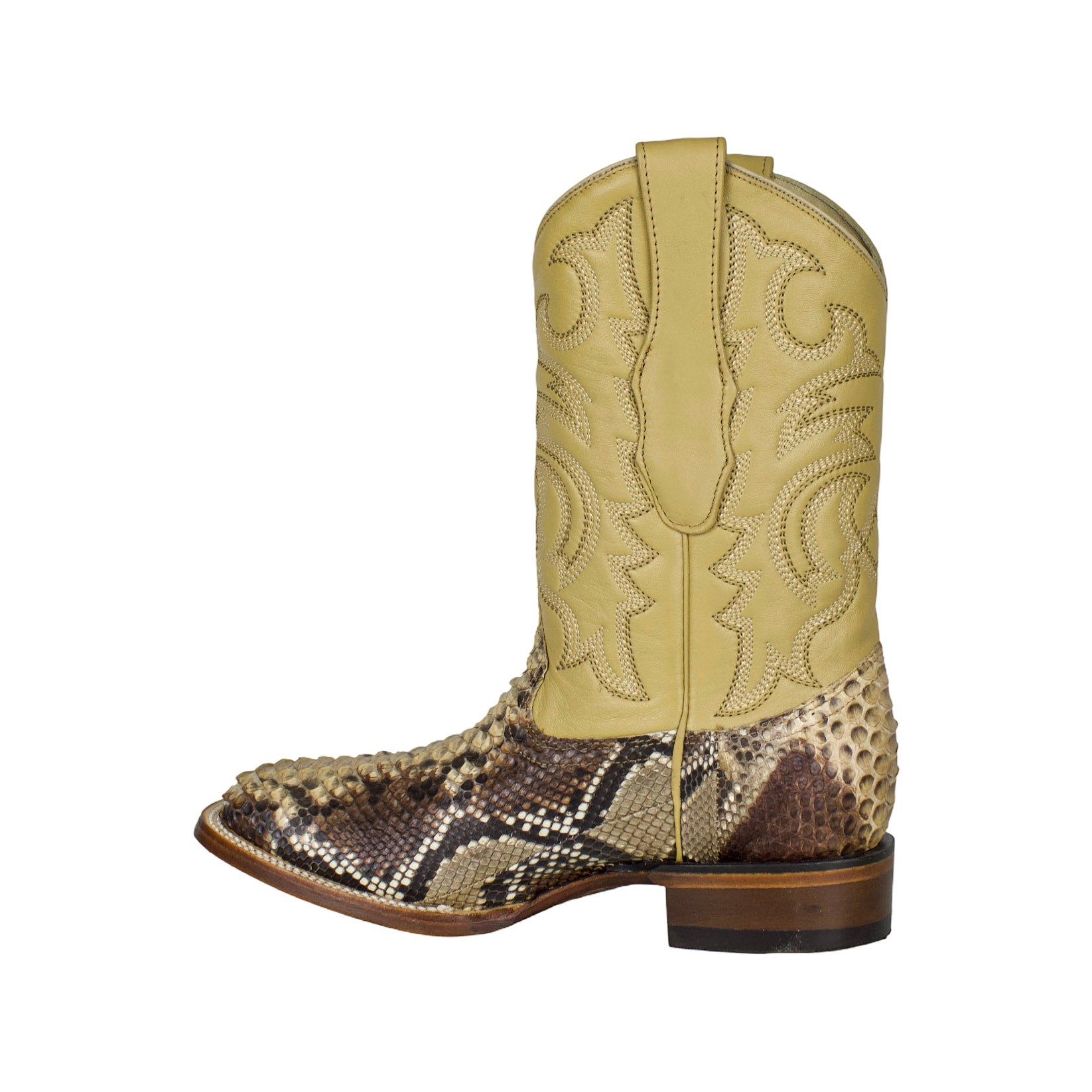 Los Altos Men Python 8225711 Rustic Oryx Square Boot
