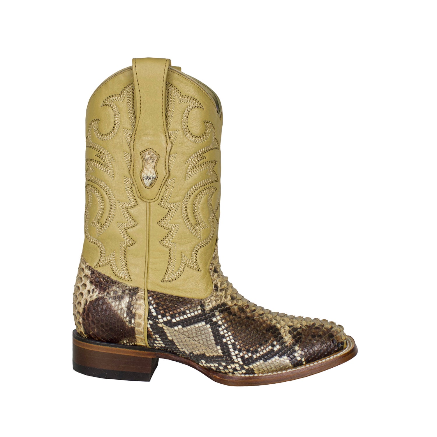 Los Altos Men Python 8225711 Rustic Oryx Square Boot