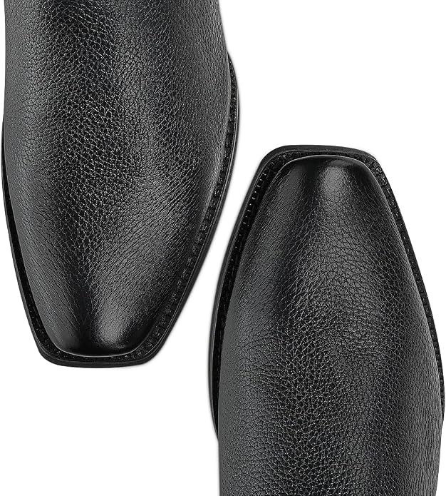 Cuadra Men Deer Zipper Ankle Boot 1J4HVE Black