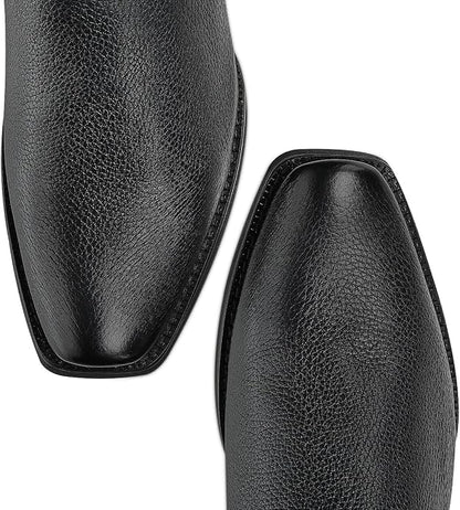 Cuadra Men Deer Zipper Ankle Boot 1J4HVE Black