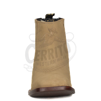 Los Altos Men Square Toe  82B6311 Ankle Boot