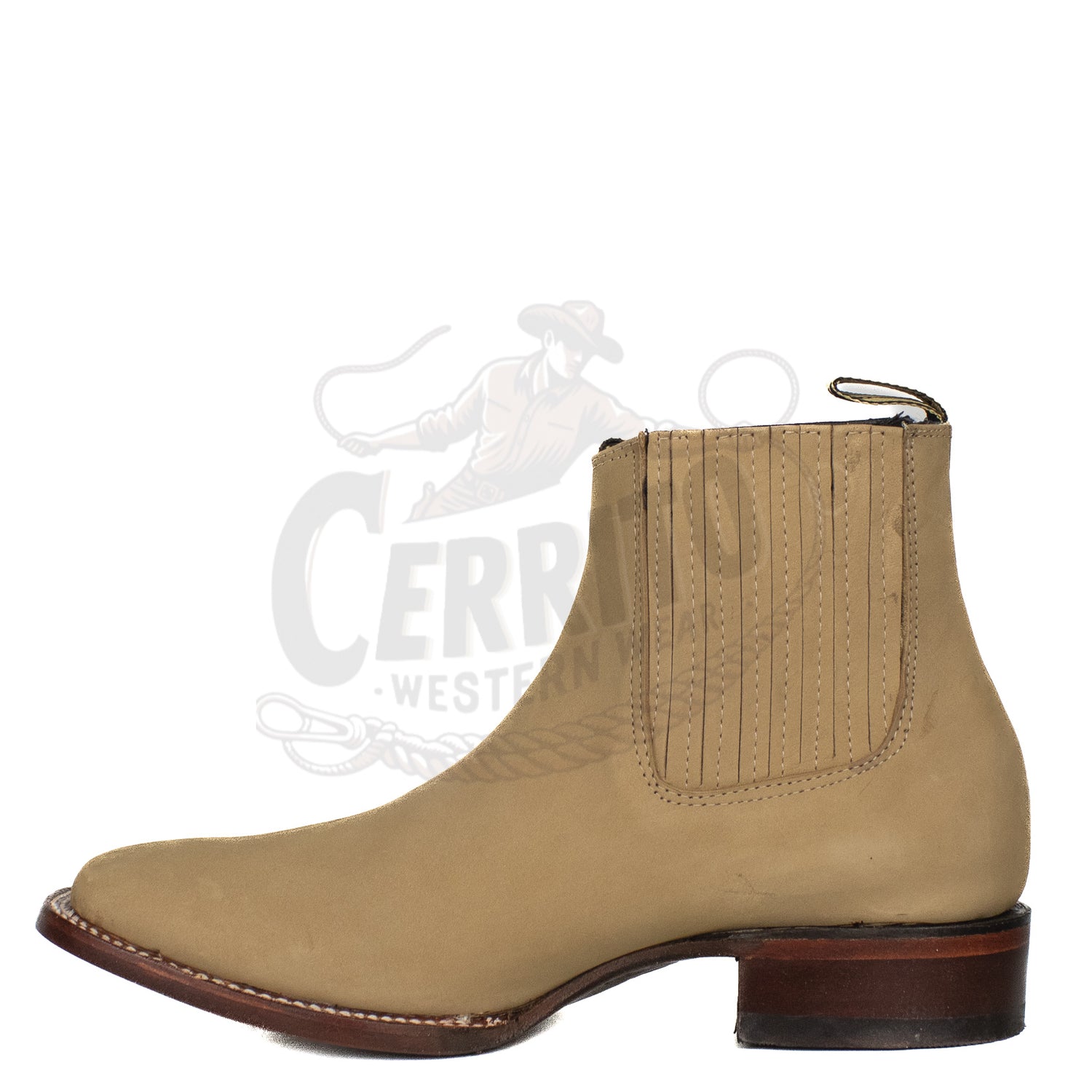 Los Altos Men Square Toe  82B6311 Ankle Boot