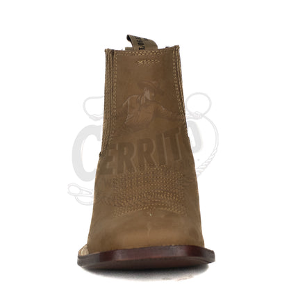 Los Altos Men Square Toe  82BM6361 Ankle Boot