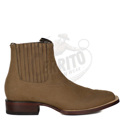 Los Altos Men Square Toe  82BM6361 Ankle Boot