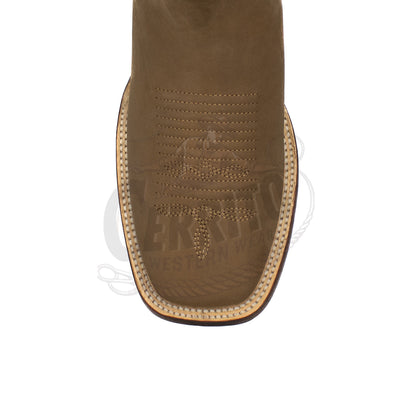 Los Altos Men Square Toe  82BM6361 Ankle Boot