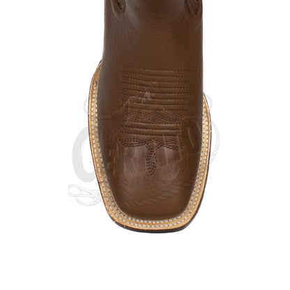 Los Altos Men Square Toe  Belmont Brown 82BM2107 Ankle Boot