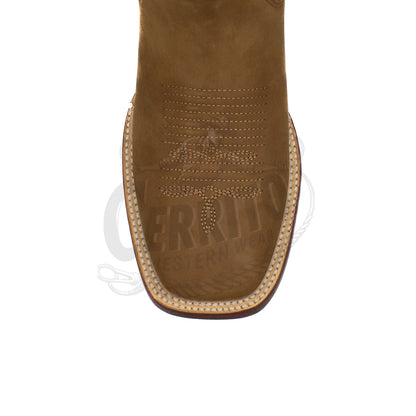 Los Altos Men Square Toe  82BM6350 Chedron Ankle Boot