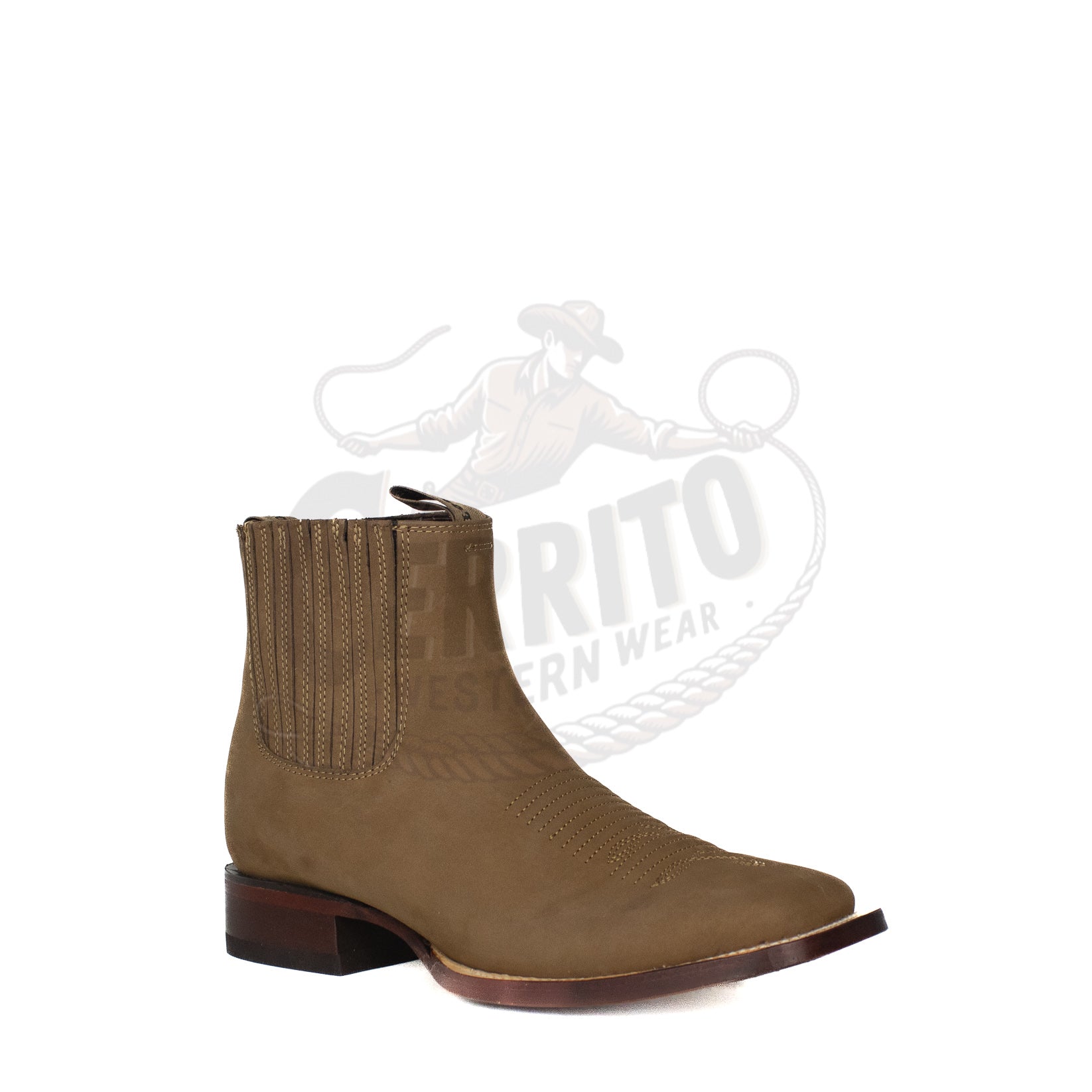 Los Altos Men Square Toe  82BM6361 Ankle Boot