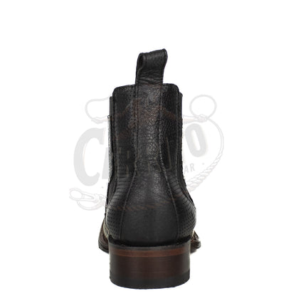 Los Altos Men Python Natural 82BV5749 Square Ankle Boot