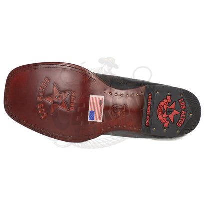 Los Altos Men Square Toe  82BM2105 Ankle Boot