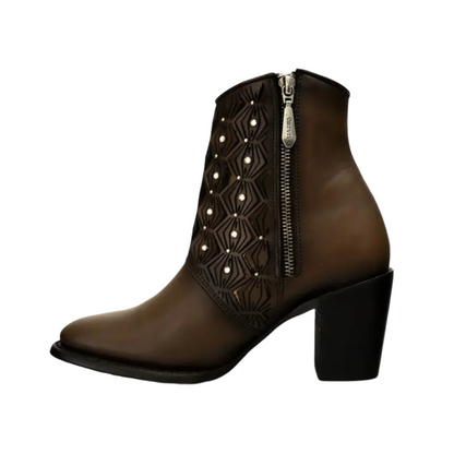 Cuadra WMN Leather Artisan Short Boot 4V15RS Crust Miel